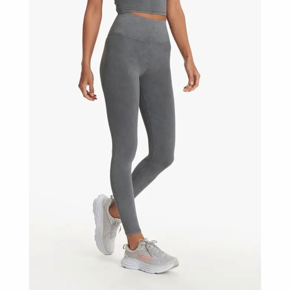 Vuori Washed Studio Legging Washed Charcoal Grey Womens Size L - Picture 1 of 5